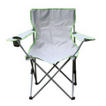 Gray/Green Beach Chairs